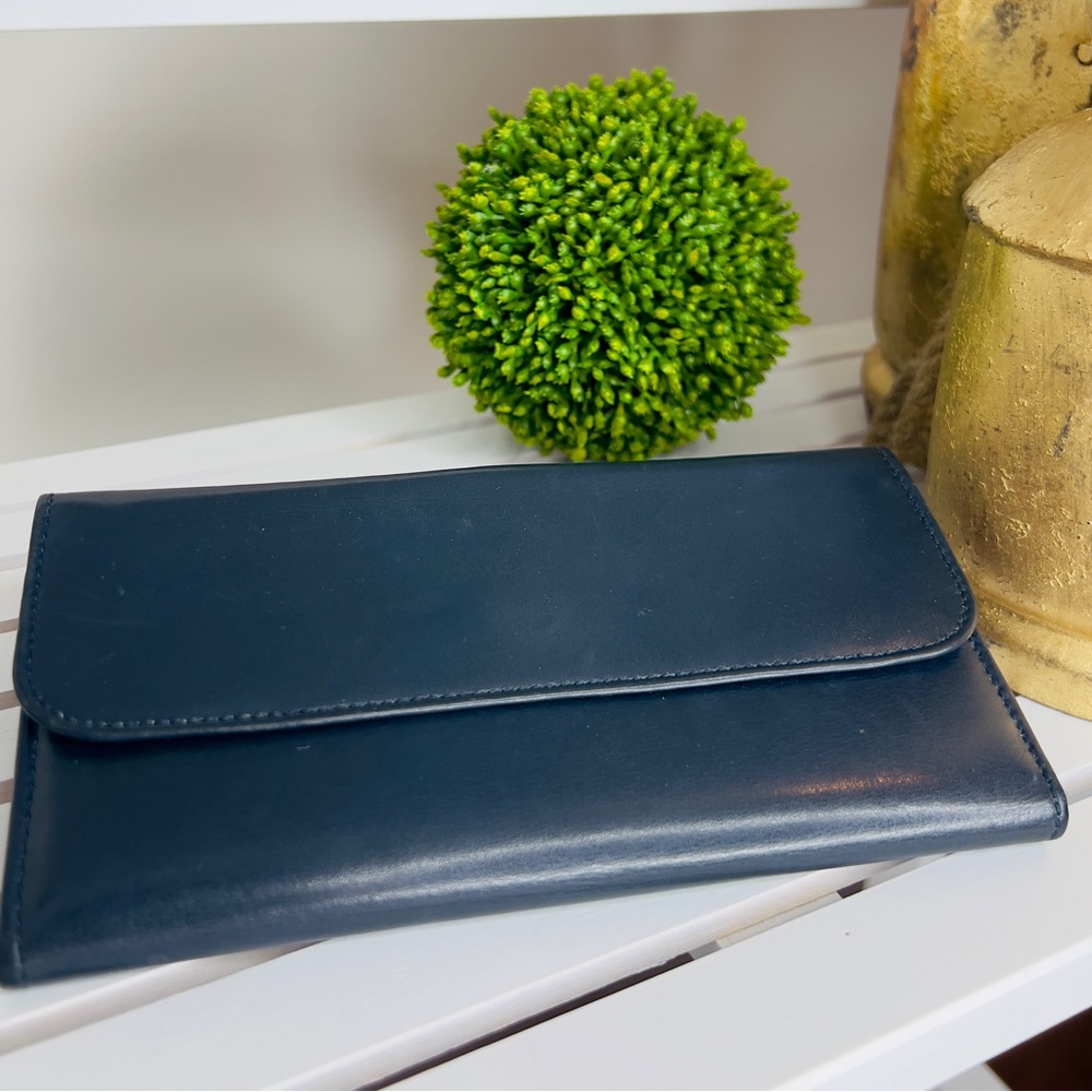 100% authentic Gucci, blue vintage leather - Picture 7 of 9